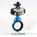 pressure pneumatic butterfly valve